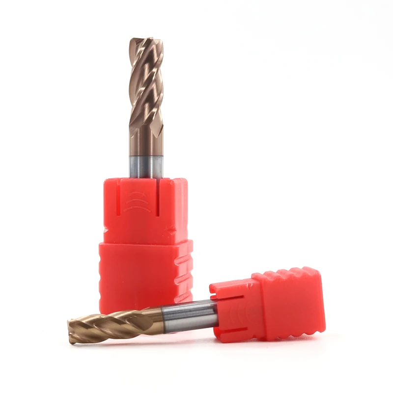 R0.2 R0.3 R0.5 R1 угловые круглые концевые фрезы HRC 55 3 мм 4 канавки вольфрамовый карбид