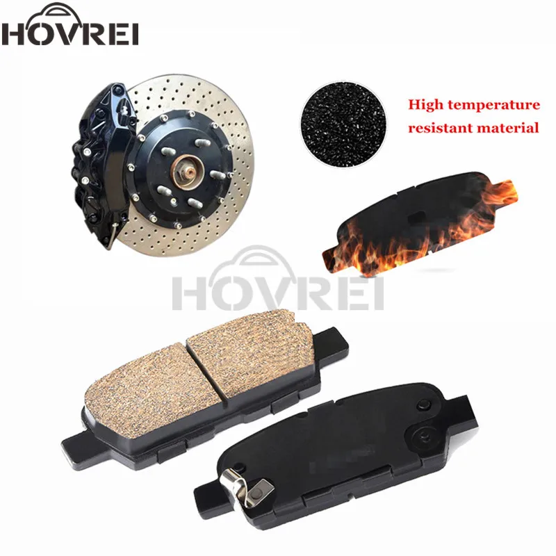 4 шт./компл. автомобильные задние керамические тормозные колодки Набор для Infideni