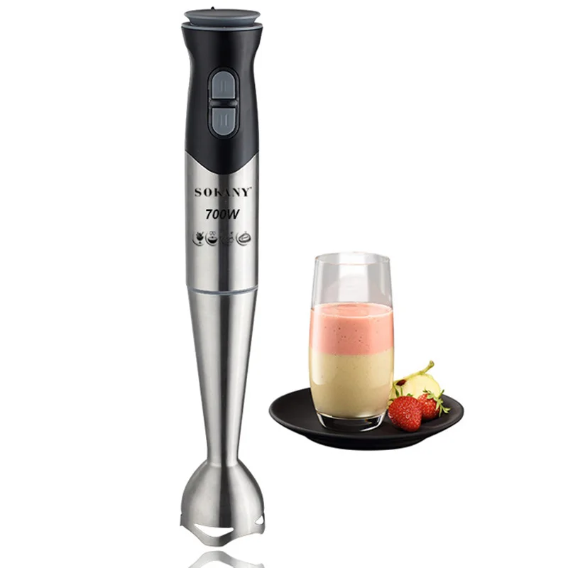

Portable 2Speed Stainless Steel Electric Blender Fruit Vegetable Nut Juice Smoothie Baby Food Mixer Kitchen Hand Blender