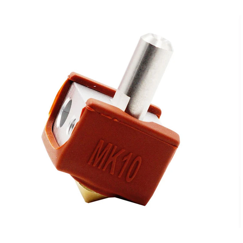 MK10 экструдер Hotend комплект с подогревом блок насадка резьба Heatbreak горло