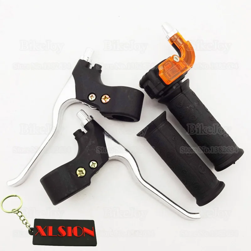 Набор ручек дроссельной заслонки с поворотом 22 мм и тормозными рычагами для 47cc 49cc