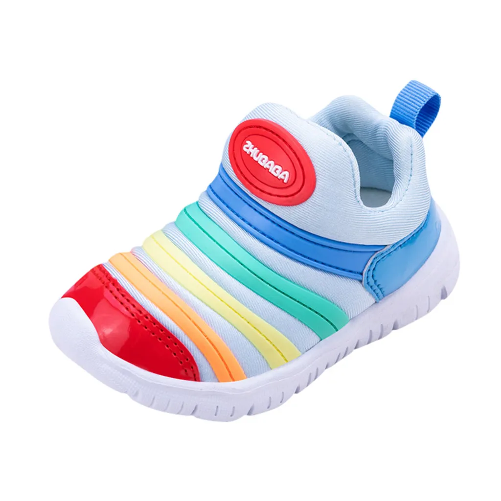 Детская обувь для мальчиков и девочек осенняя спортивная на мягкой подошве