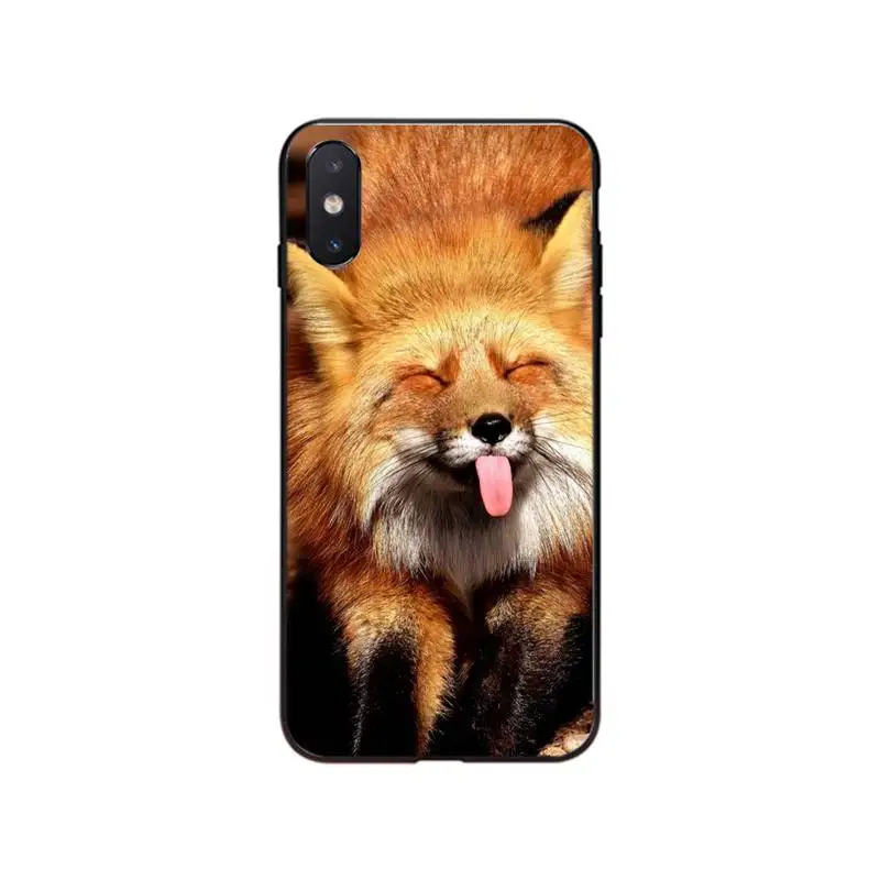 

Fox Phone Case For iPhone 12mini 12 11 ProMax XS MAX XR SE2 8 7 6 6S Plus X 5 5S SE