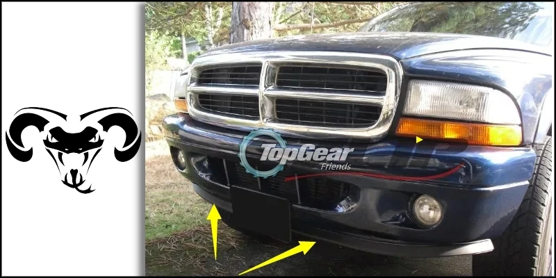 Бампер для губ отражающая средства ухода за губами Dodge Ram SRT 10 передний спойлер