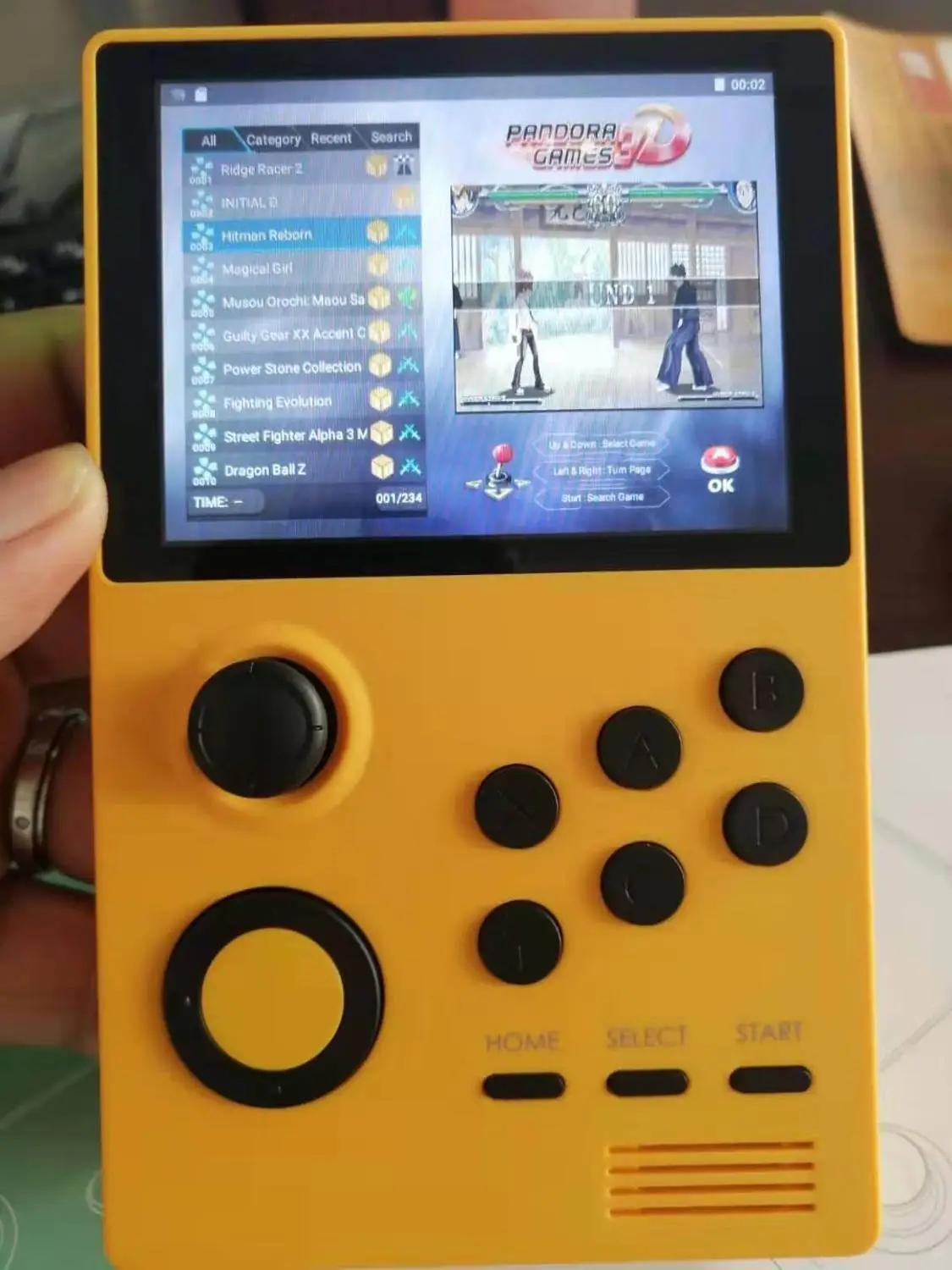 Портативная игровая приставка COOLBABY A19 Pandora's Box Android supretro IPS экран встроенный 3000