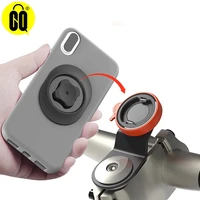 Bicycle Phone Holder Universal Aluminum GPS Bracket Riding Clip Stand MTB Road Bicycle Cell phone Handlebar Stem Mount