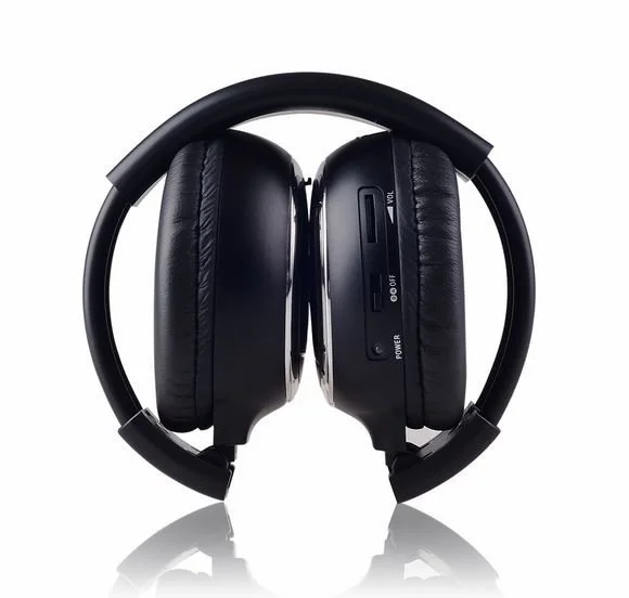

Free shipping wireless headset stereo infrared headset to roof DVD or headrest DVD player two channels