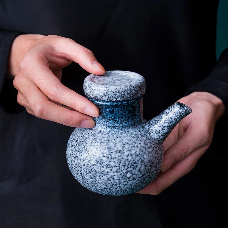 Маленький Калибр Ретро ручной работы цветной глазурь керамический горшок для