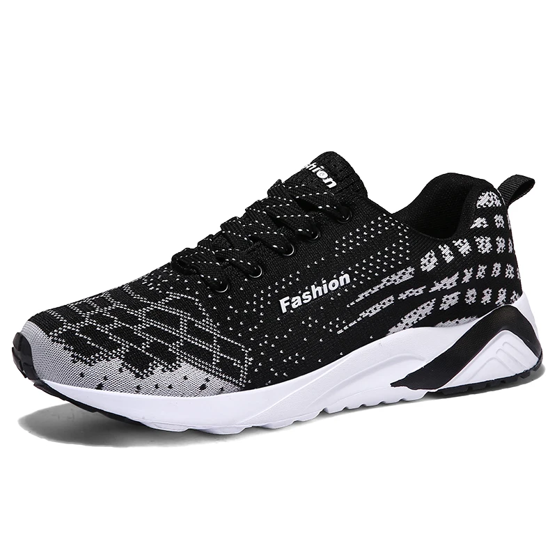 2019 Модная легкая мужская сетчатая повседневная обувь дышащие ткацкие мужские