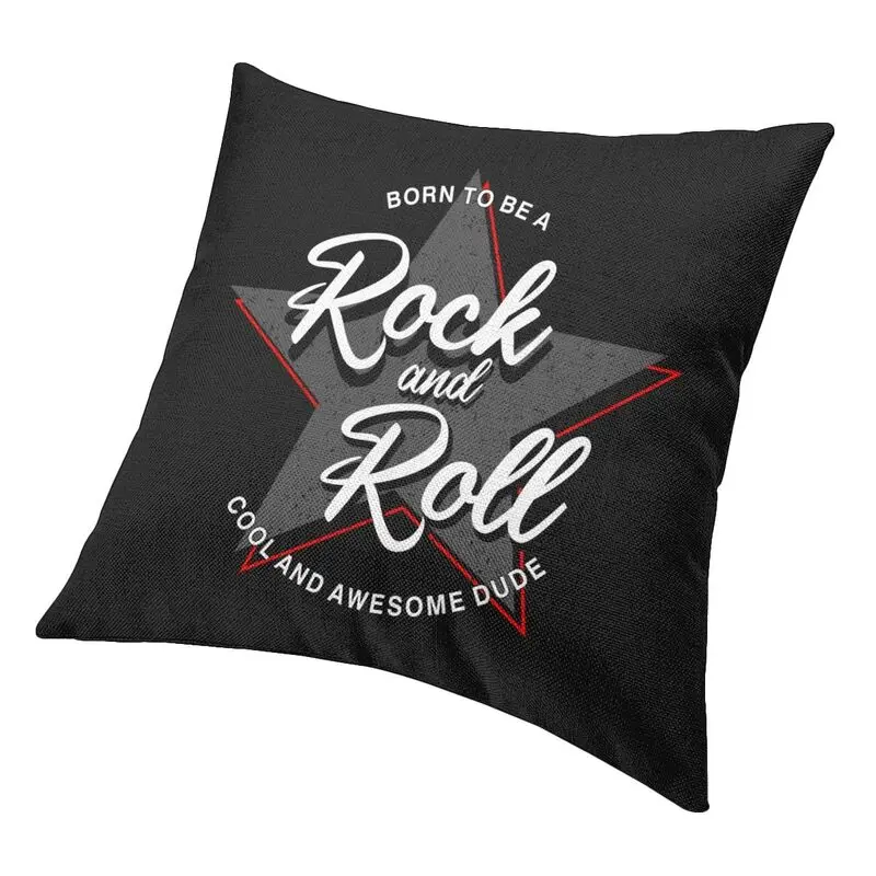 Роскошные наволочки в стиле рок-н-ролл 45x45 см мягкие виде музыкальной подушки из