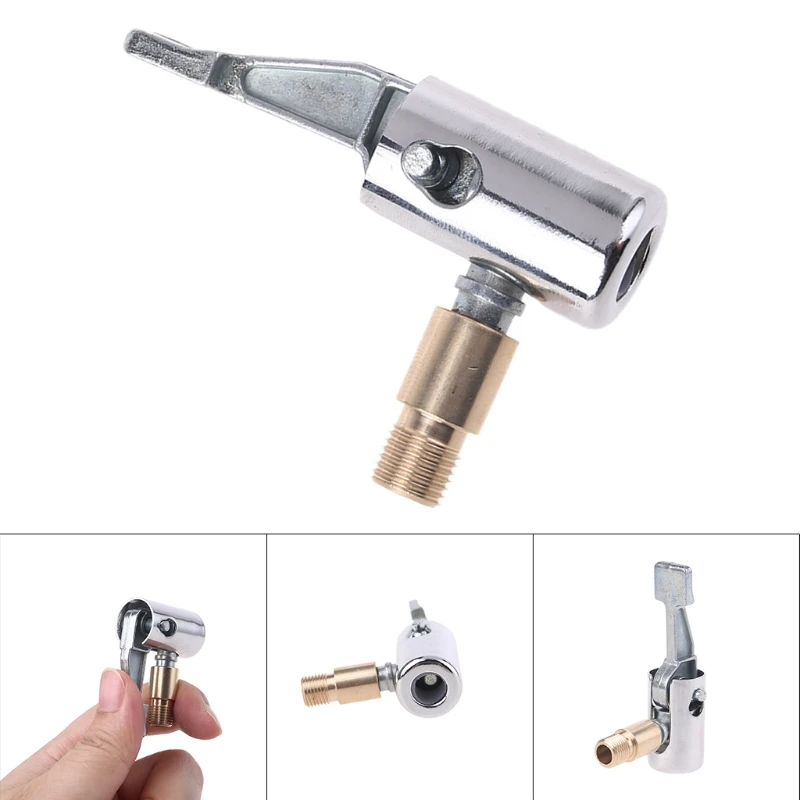 

157A Stainless Steel Tire Chucks Air Compressor Accessories Air Chucks Tire Inflation Nozzle for Car Bike Motorcycles