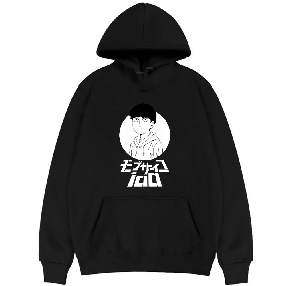 

Толстовка с капюшоном Shigeo Kageyama, толстовка с мультяшными персонажами мультфильмов, толстовка с капюшоном с принтом манга для игры, 100