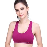 women sports bra professional quick dry padded shockproof gym fitness running yoga sport brassiere tops