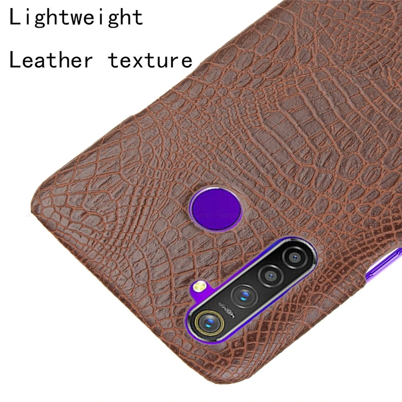 Жесткая задняя крышка для OPPO Realme 7 5G 6s 6i 5S 5 3 2 Pro 3i защитный кожаный чехол телефона |