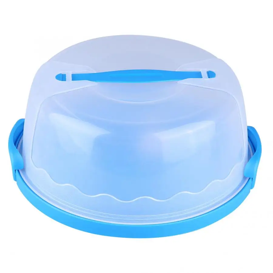 Портативный контейнер для выпечки 10 дюймов сохранения свежести продуктов