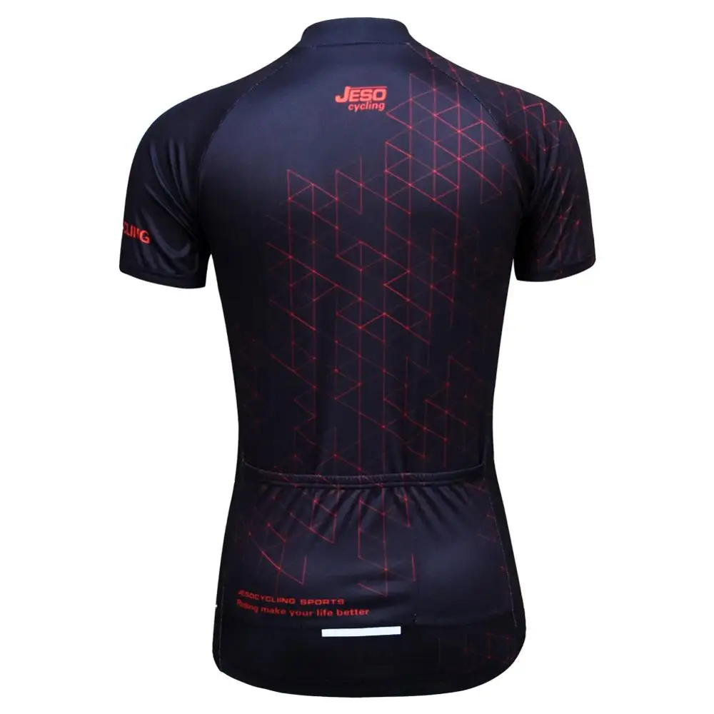 Мужская велосипедная рубашка Pro Team дышащая с коротким рукавом и защитой от пота