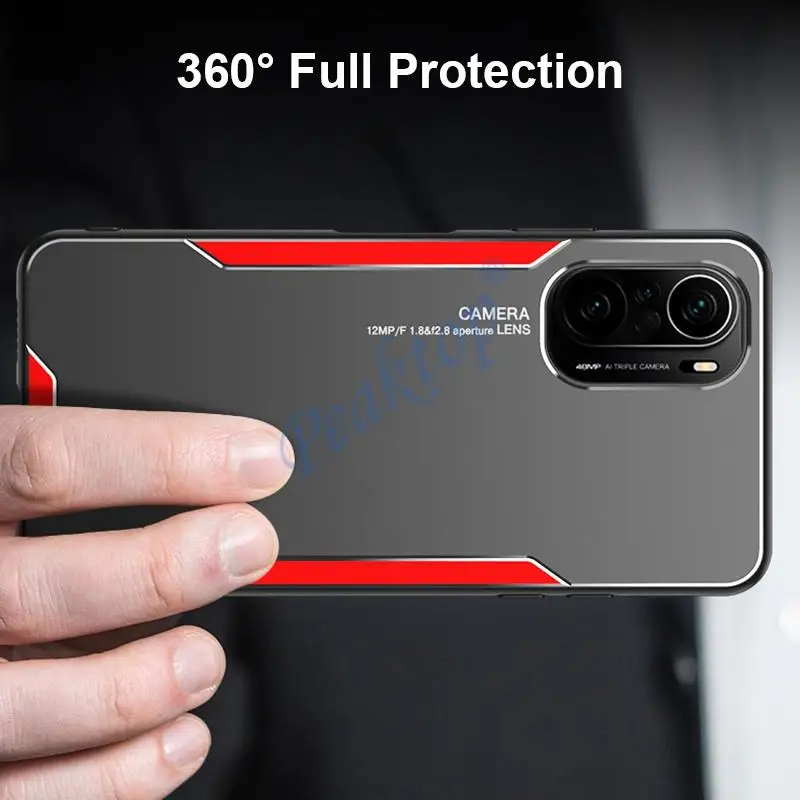 aluminum metal phone case for xiaomi mi 10 11 ultra 10t lite 9t 11i poco x3 nfc f3 m3 f2 pro redmi note 10 pro 10s cover case free global shipping