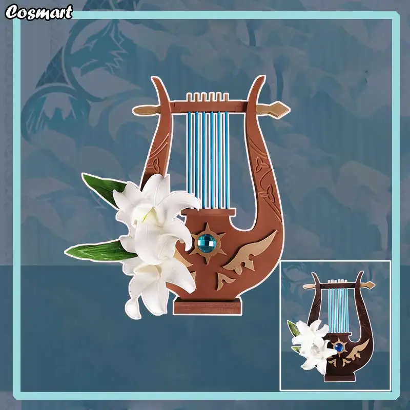 

Game Genshin Impact Venti Cosplay Prop Harp 40CM*25CM New 2020