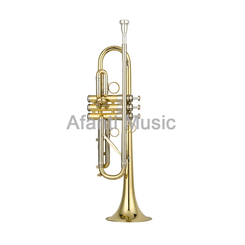 

Afanti Music Bb Key / Brass Body / Bb Trumpet (ATR-A610)