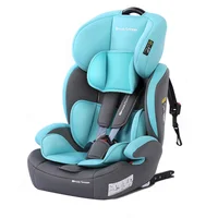 Child Safety Car Seat Folding Baby Car Seat Isofix Latch Portable  Kids Car Seat Booster For 9M-12 years Old