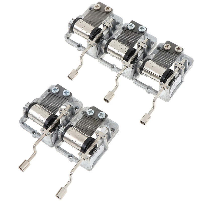

Mini Hand Cranking Music Movement DIY Movement Play Set Mechanical Music Box Hand Crank Music Box