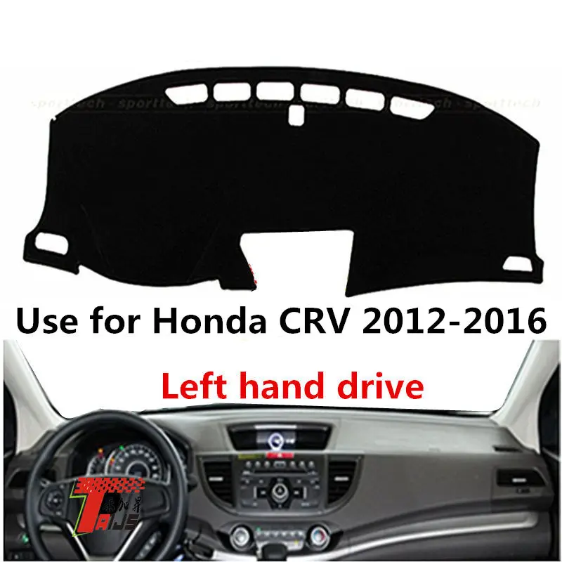 

Taijs Left Hand Drive High Quality Polyester Fiber Fit Model Car Dashboard Cover Dashmat for Honda CRV 2012 2013 2014 2015 2016