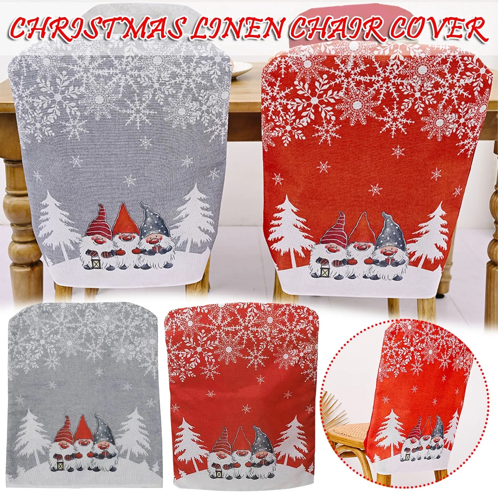 Рождественская необычная кукла с рисунком Rudolph искусственные украшения для