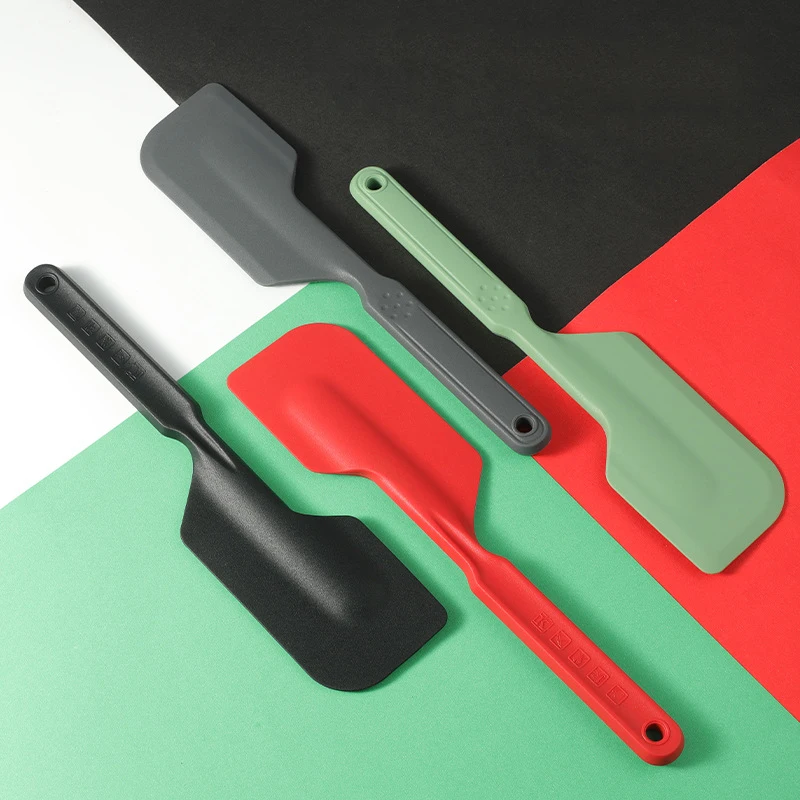 

Kitchen Silicone Cream Butter Cake Spatula Heat Resistant Mixing Batter Pastry Scraper Baking Spatula Cake Decorating Tools