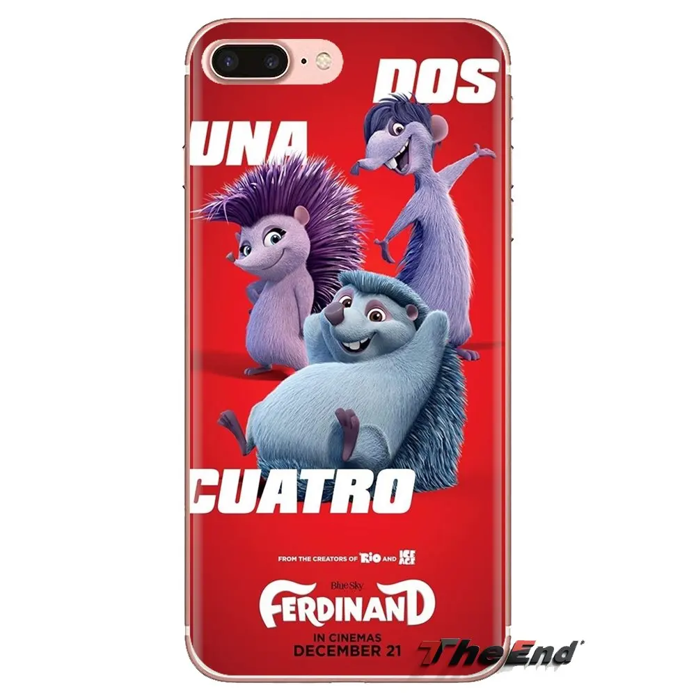 Фердинанд мягкий прозрачный просвечивающийся чехол Чехлы для htc один U11 U12 X9 M7 M8 A9