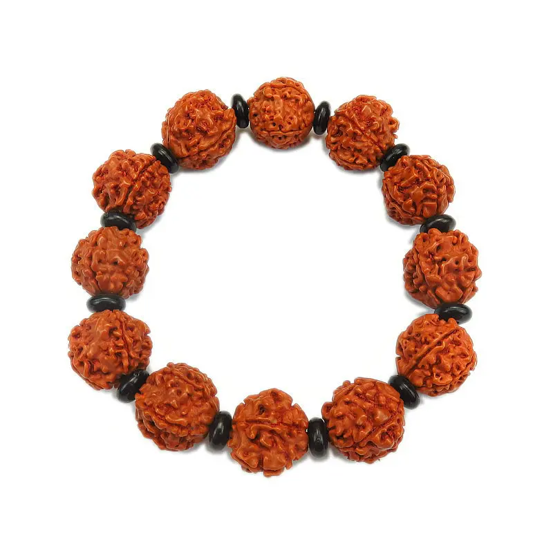 Непальские пять лепестков Rudraksha, ручная струна, натуральные бусины Bodhisattva, ручная струна, креативная Геометрическая канцелярская бижутерия, подарок