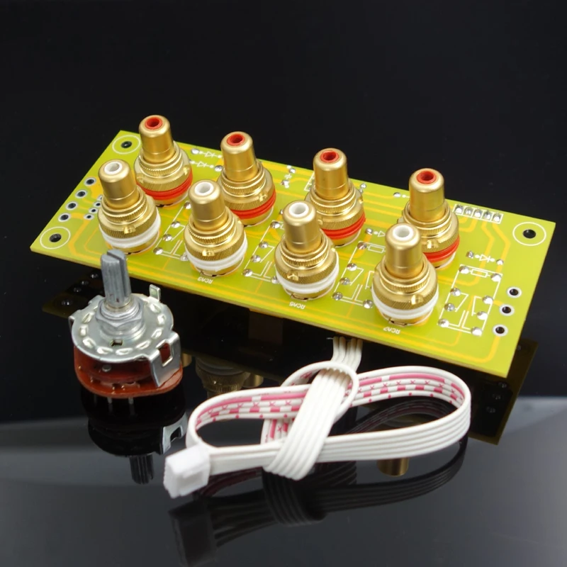 

4-way Manual Signal Selection Audio Input Selection Board Signal Switching Board