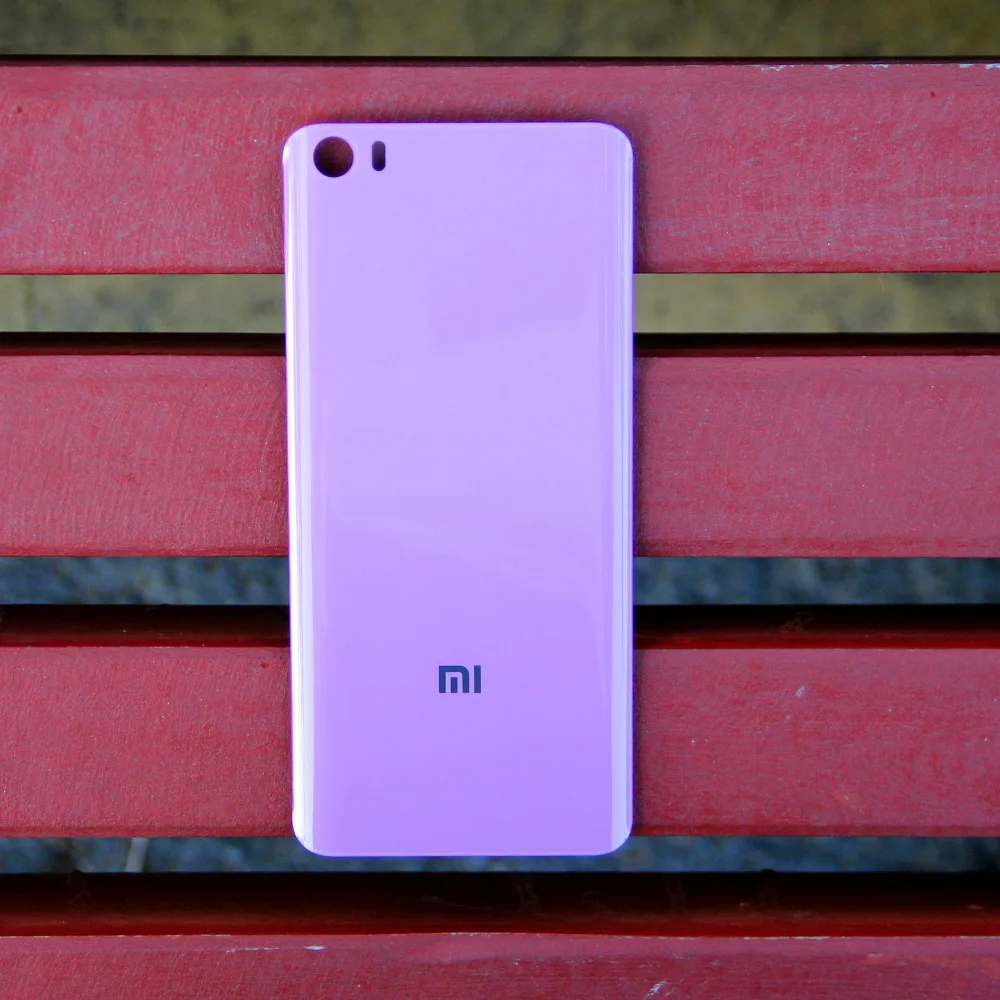 Оригинальный стеклянный задний Чехол для аккумулятора XiaoMi 5 Mi5 Mi задняя крышка
