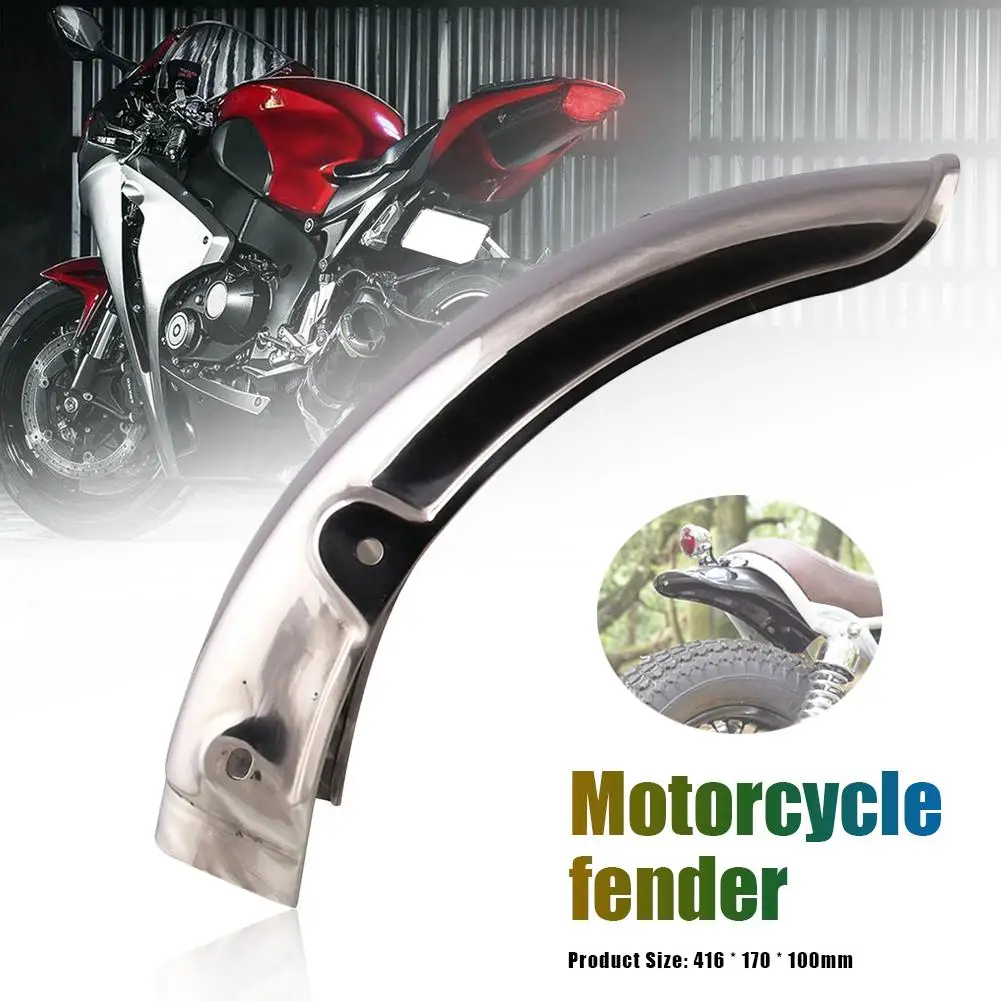 Stainless Steel Durable Motorcycle Rear Fender Novel in Design Solid Color for Suzuki GN125 GN250 Parts Accessories