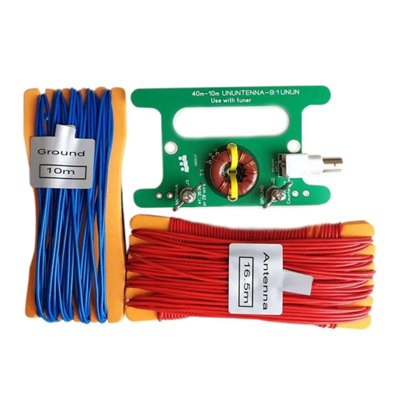 10 Вт Портативные Аксессуары для антенны 9:1 Balun SDR-Balun-комплект длинного кабеля SDR с