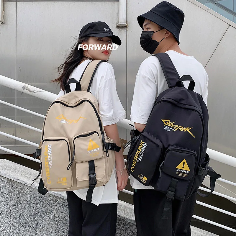 

Girl Fabric School Bag New Fashion College Student Vintage Women Backpack Canvas Female Laptop Bag Travel Kawaii Ladies Backpack