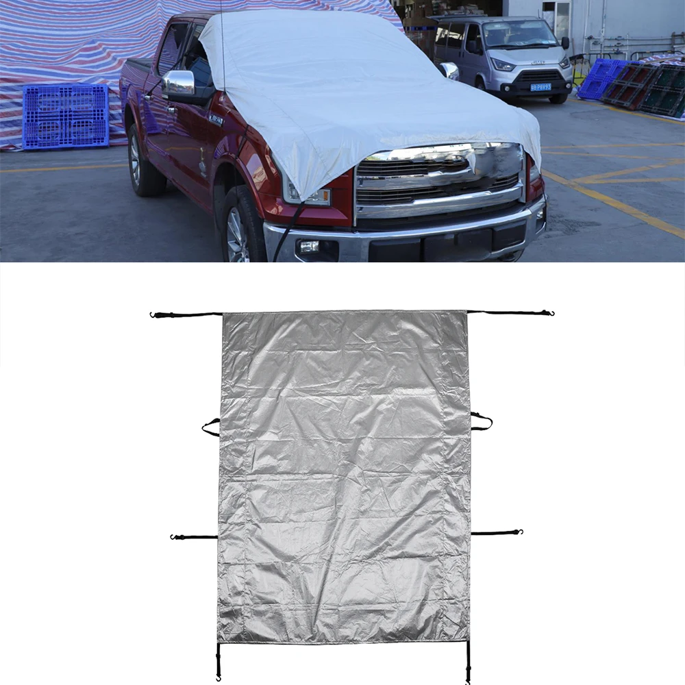 Автомобильный Снежный чехол на лобовое стекло для Jeep Wrangler TJ JK JL Gladiator JT для Dodge заряжаемая оперативная память подходит для внедорожника грузовика автомобильные аксессуары