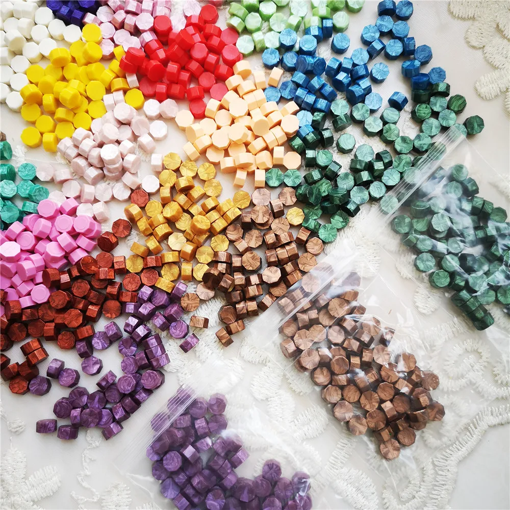 

Vintage Sealing Wax Tablet Pill Beads Granule/grain/strip Sticks for Stamping Wax Seal Ancient Sealing Wax 30g,100~105pcs In BAG