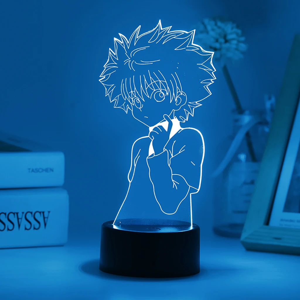 

New Attack On Titan Night Light Anime Figure Led Lamp Banana Fish 002 Party Birthday Deco Adult Gift Demon Slayer Genshin Impact