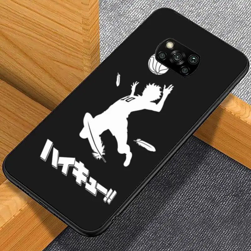 

Haikyuu volleyball boy Hinata attacks Anime Phone Case For Xiaomi Mi Redmi Note 7 8 9 pro 8T 9T 9S 9A 10 Lite pro