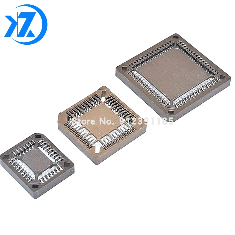 10 шт. PLCC IC socket PLCC32 PLCC44 PLCC68 PLCC84 SMD DIP Socket adapter | Строительство и ремонт