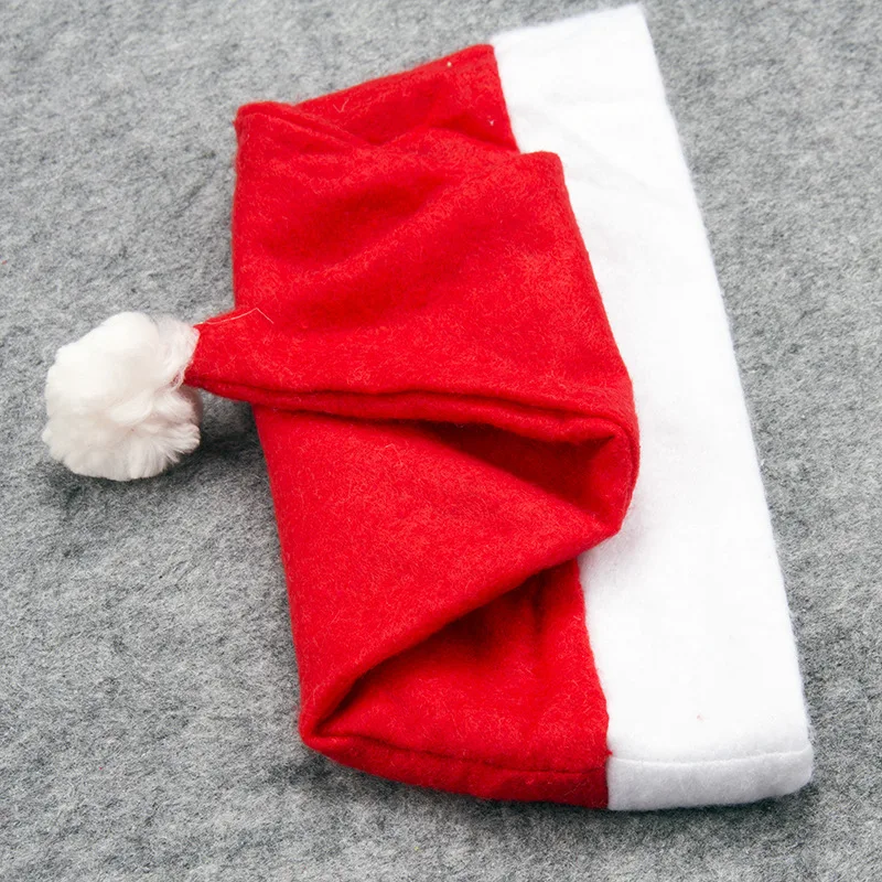 12 шт. новогодние и рождественские шапки из нетканого материала | Дом сад