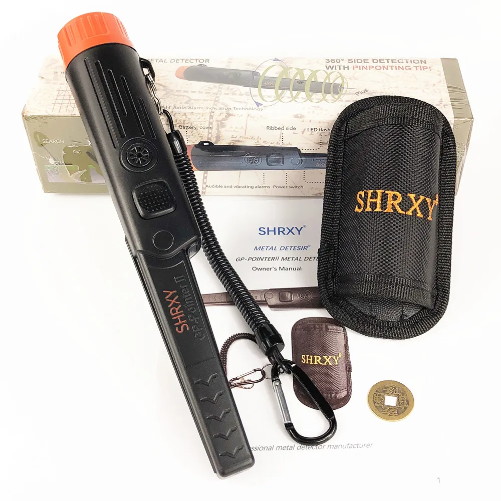 Металлоискатель SHRXY Pointer Pro Pinpoint GP-pointerII, водонепроницаемый металлодетектор для обнаружения сада - изображение