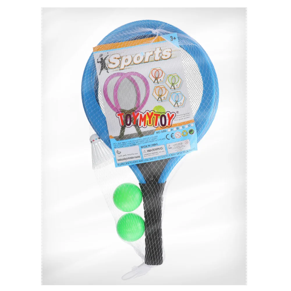 

1 Set Badminton Racket Tennis Set Tennis Rackets Balls Badminton Kit Outdoor Sports for Kids