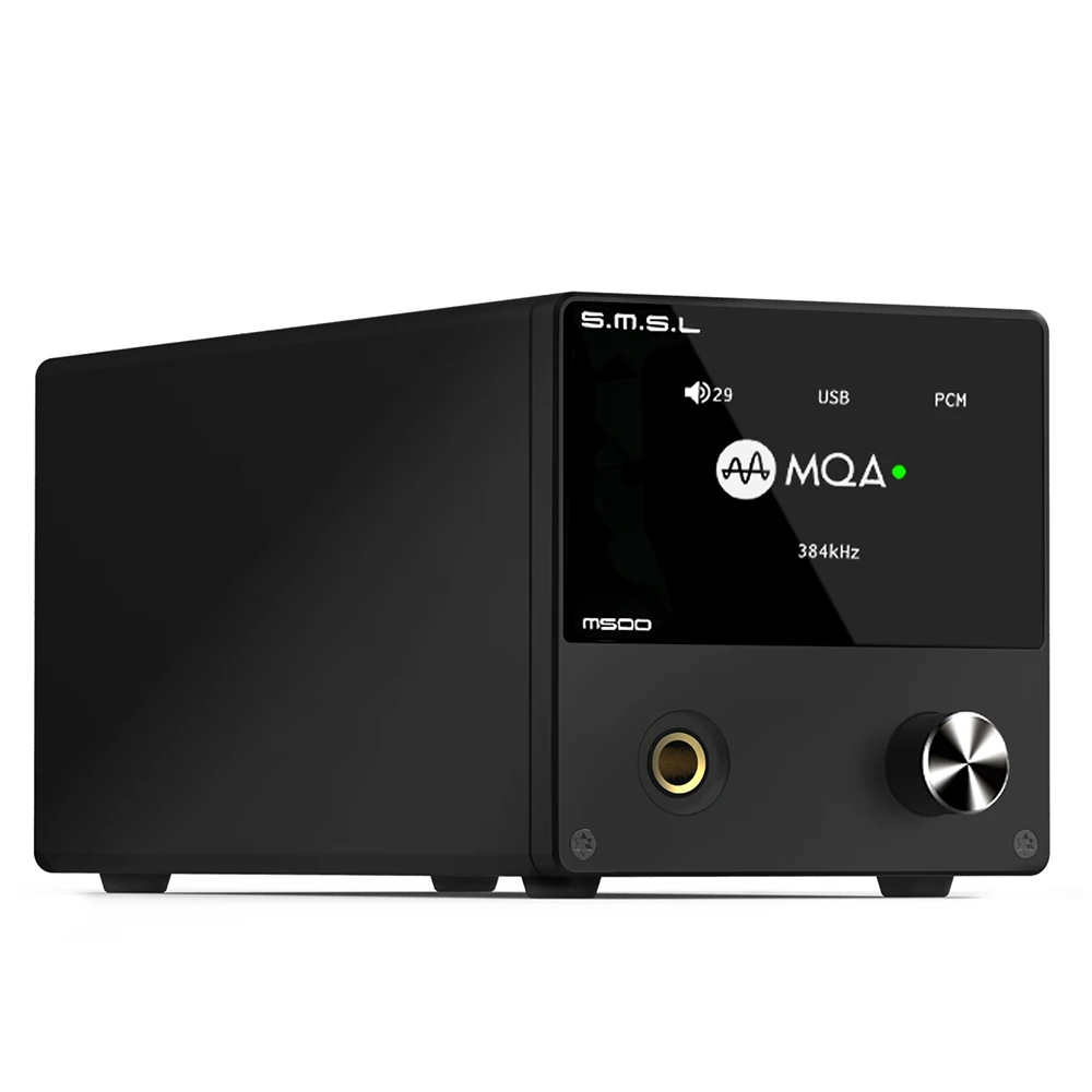 

2021 SMSL m500 high-fidelity enthusiast hifi audio DAC decoding headphone amplifier ES9038PRO hard solution DSD with display