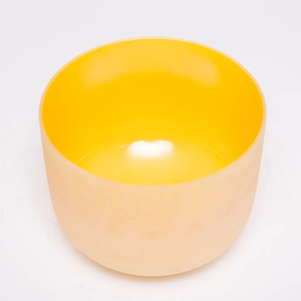 Чакра из солнечного плекса Note E Поющая чакра Внутри желтого цвета с матовым