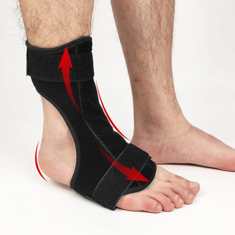 Спортивный фиксатор для голеностопа алюминиевая ножная капля Ортез на лодыжку