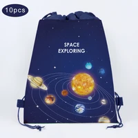 non woven outer space planet party gifts bags baby shower candy bags kids gifts packing backpack birthday party decorations