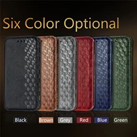 slim magnetic wallet leather flip case for iphone 13 pro max 13mini 12 pro max 11 pro max se2020 xr xs max x 8 7 6s 6 plus cover
