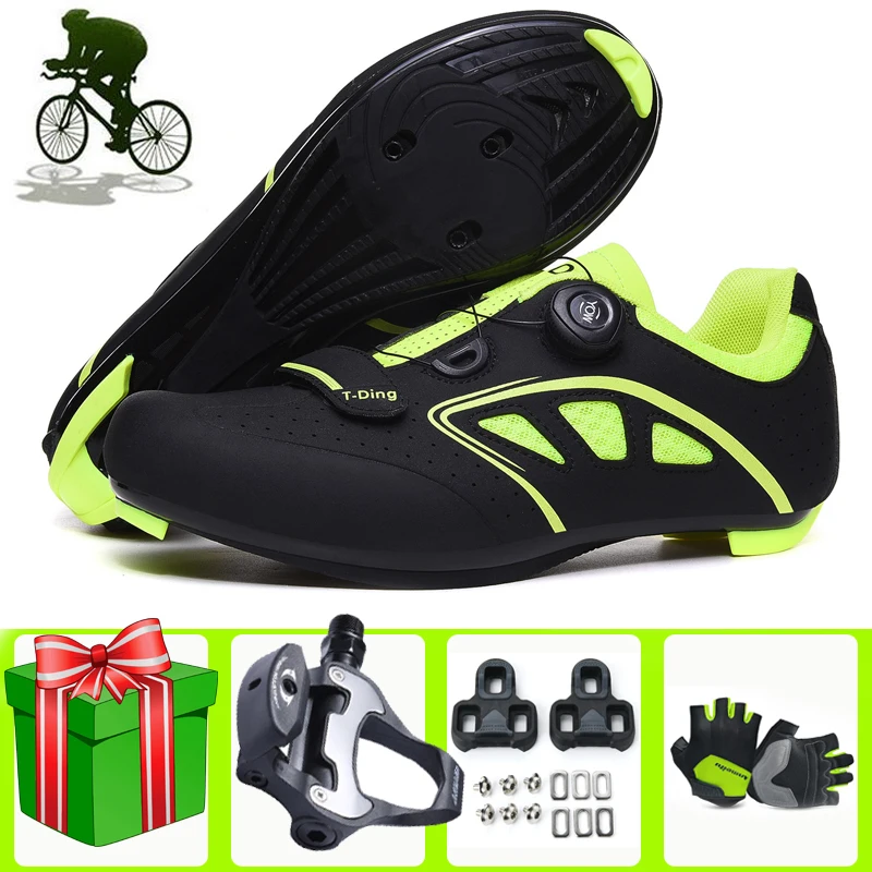 

Профессиональный велосипедный обувь для езды на горном велосипеде, обувь мужские черные самоблокирующийся Sapatilha кроссовки Ciclismo Для женщин ...