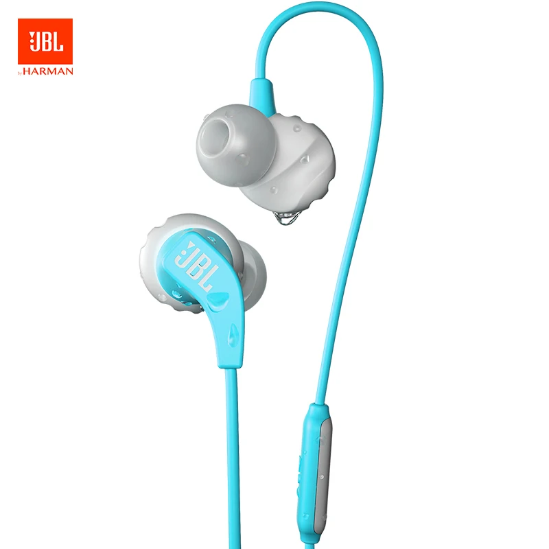 Мятный JBL Endurance Run наушники-вкладыши спортивные бас пот-доказательство магнитные наушники в линии управления громкой связи с микрофоном для iPhone Android - Цвет: Мятный